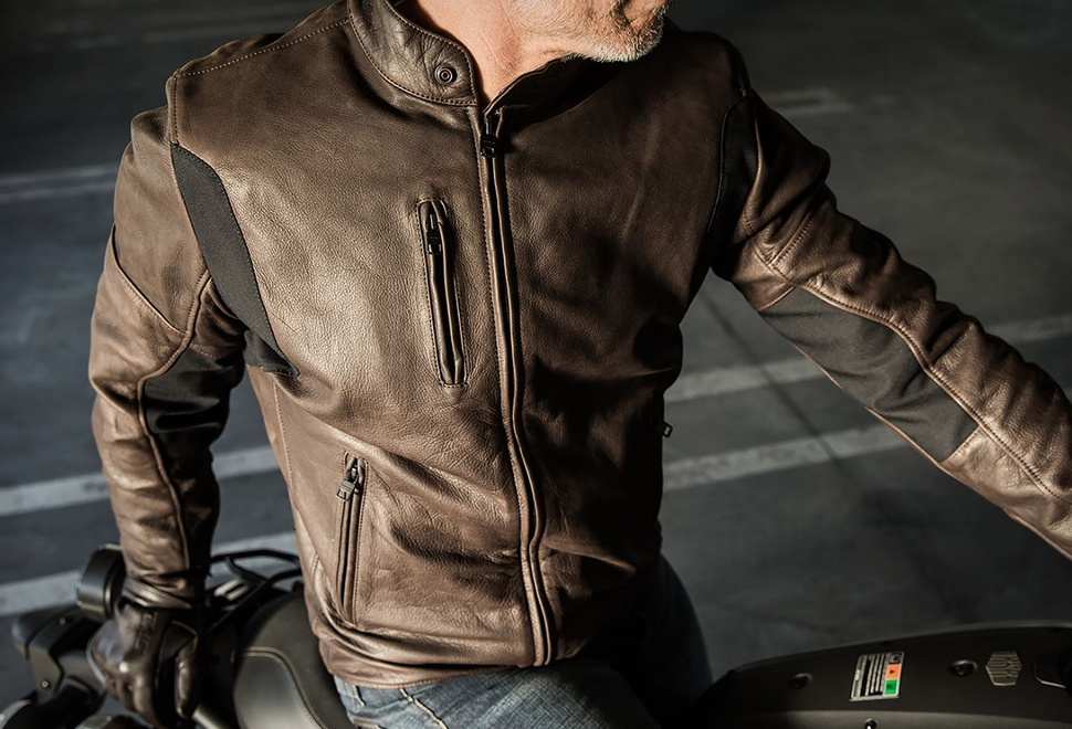 image for Vintage style δερμάτινο jacket