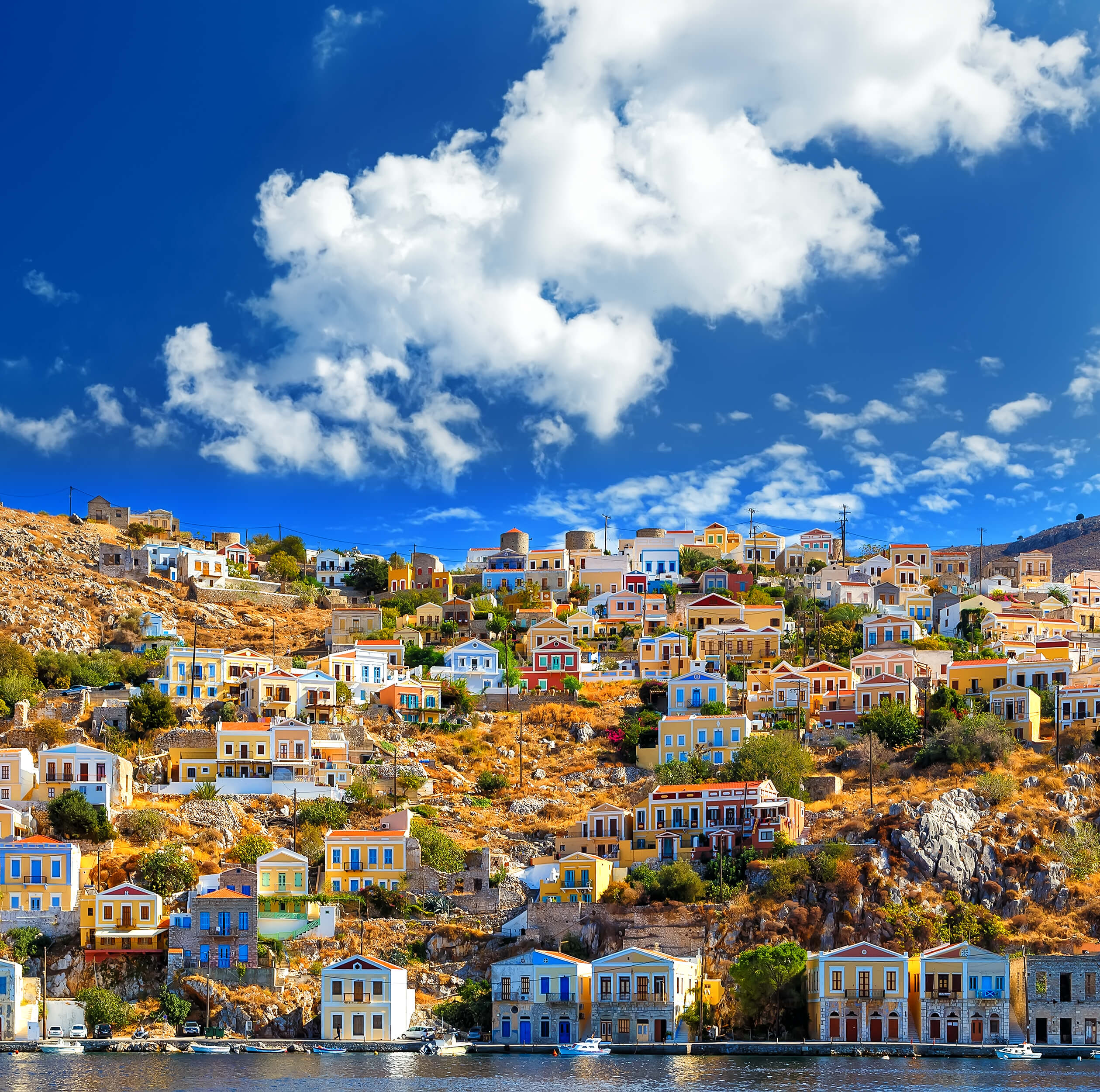 image for Discover the colourful Symi