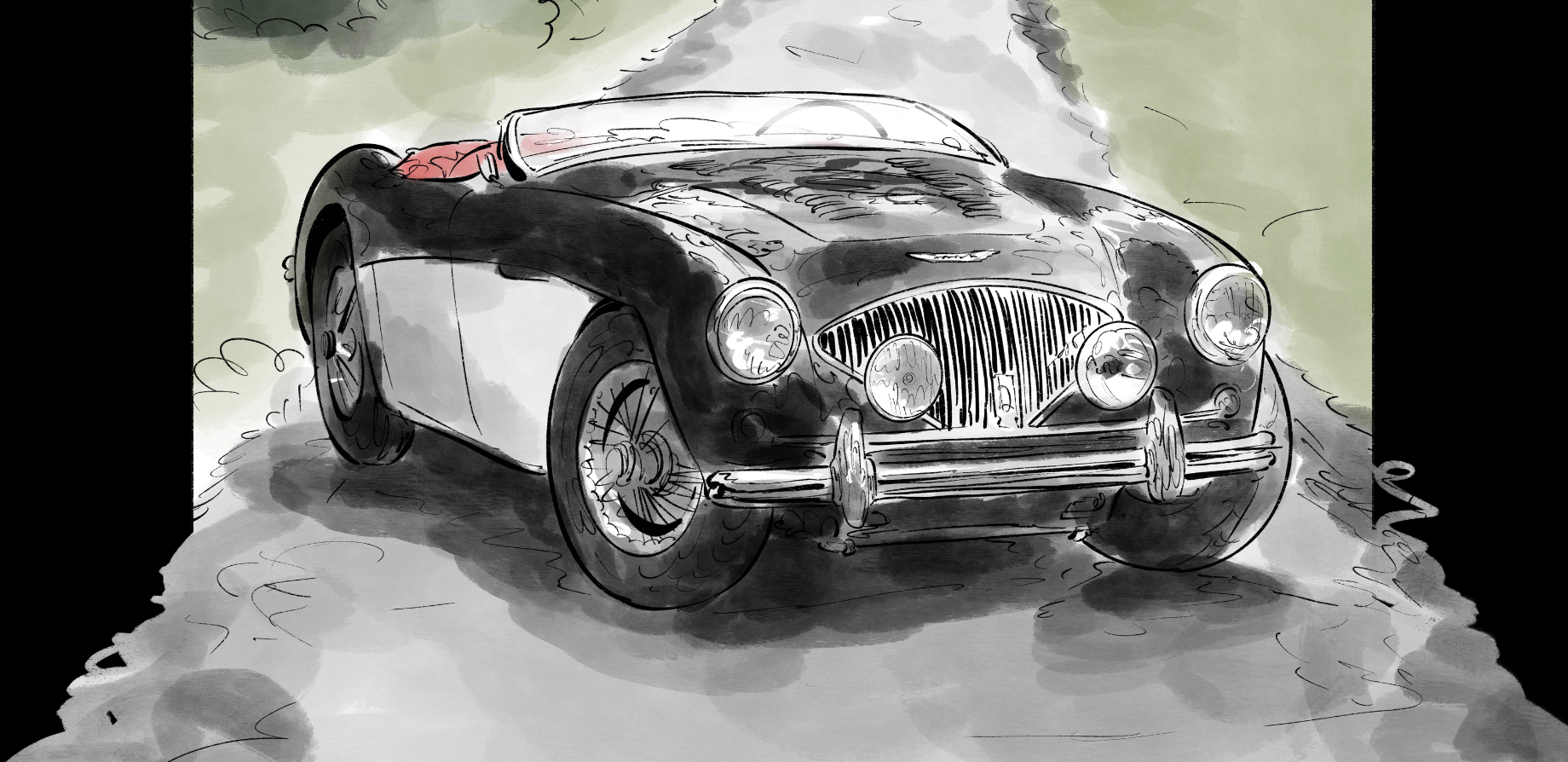 image for MANCODE Art | Austin Healey 100M, “Le Mans”