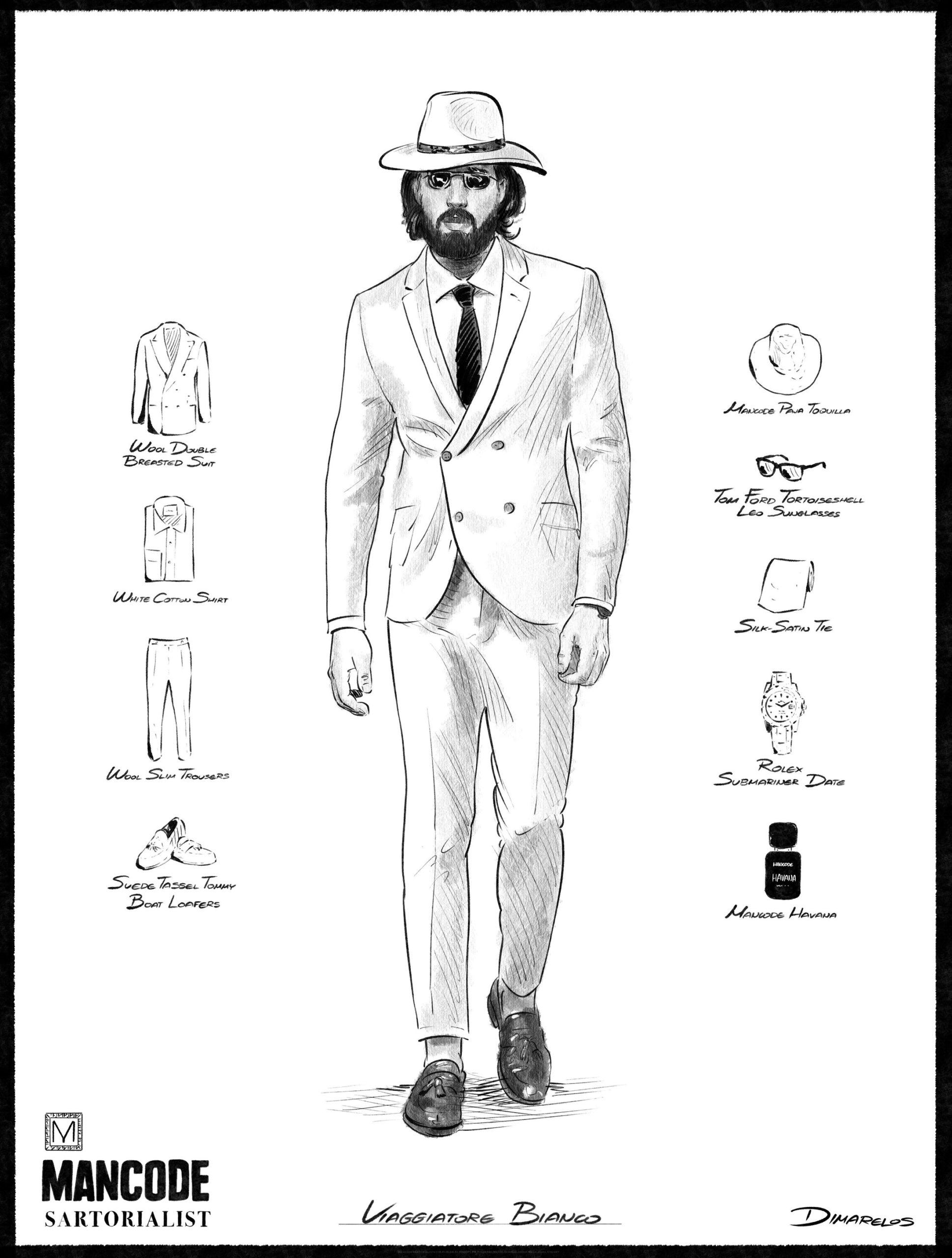 image for MANCODE Style | Viaggiatore Bianco