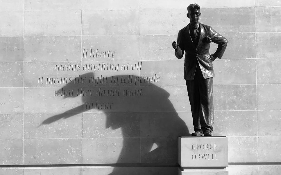 image for Ο Orwell και τα Αγάλματα