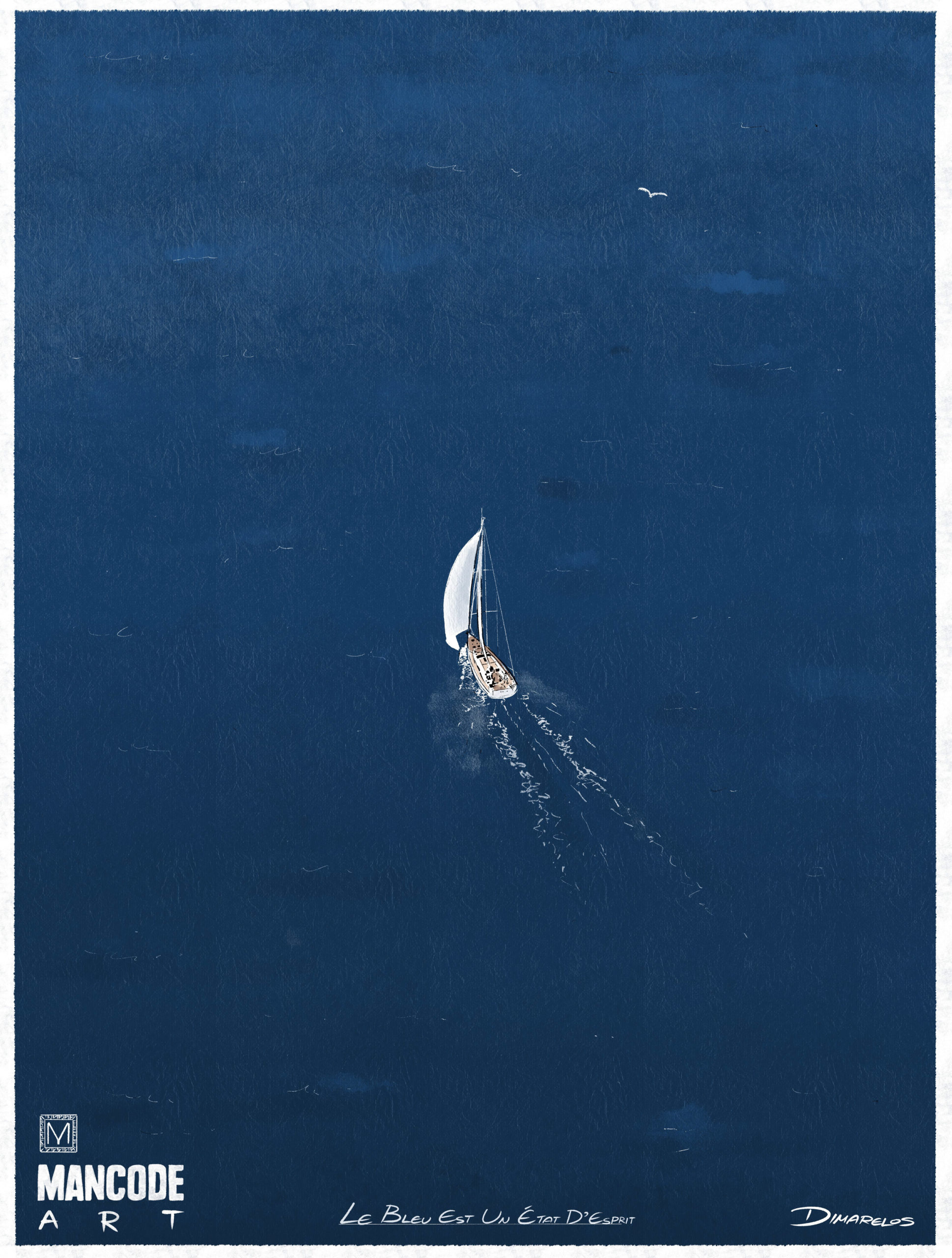 image for MANCODE Art | Le bleu est un état d’esprit