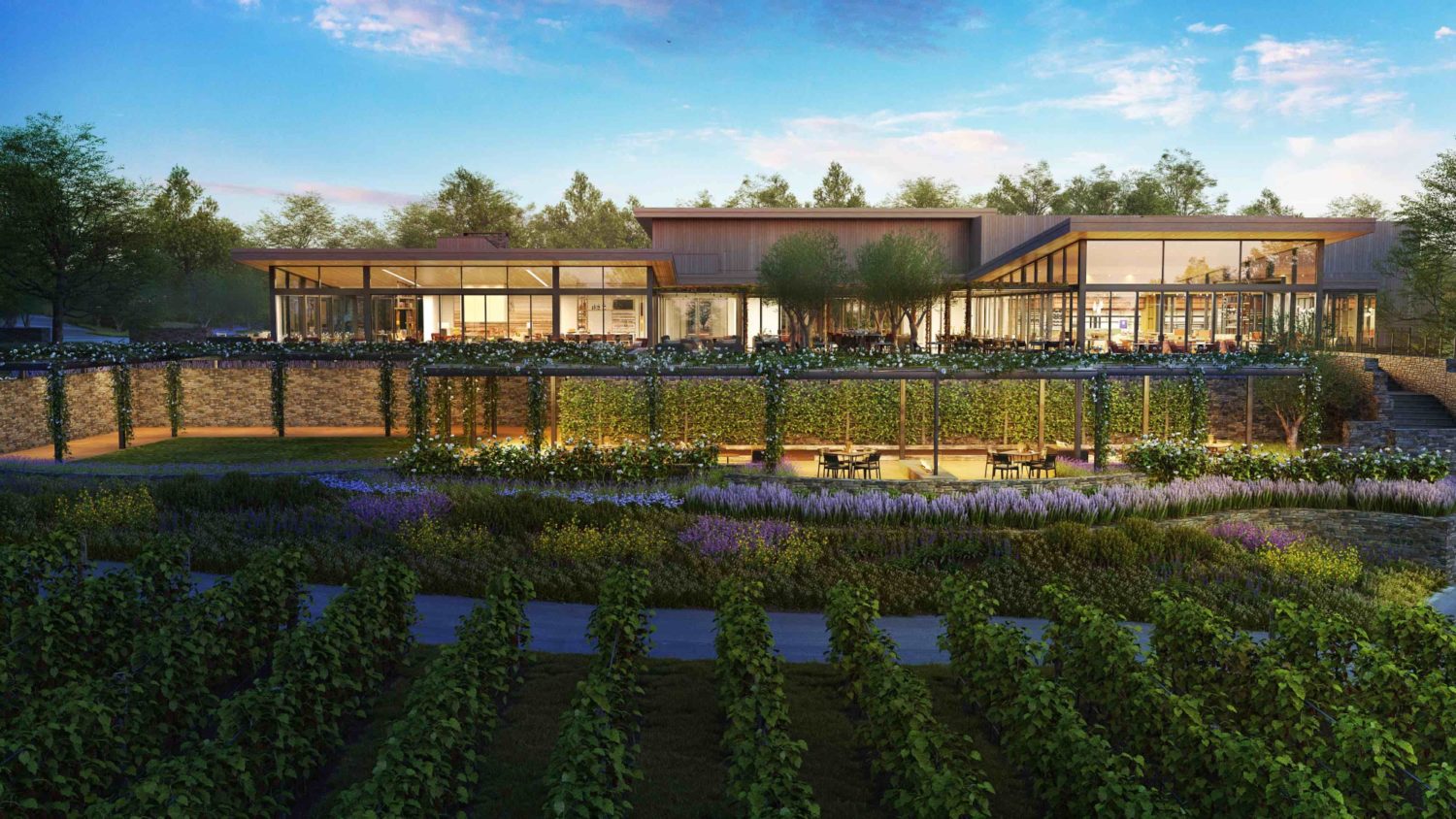 image for A new luxury resort in a wine country
