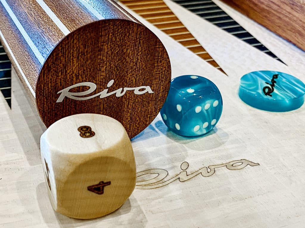 image for Handcrafted Backgammon by Riva