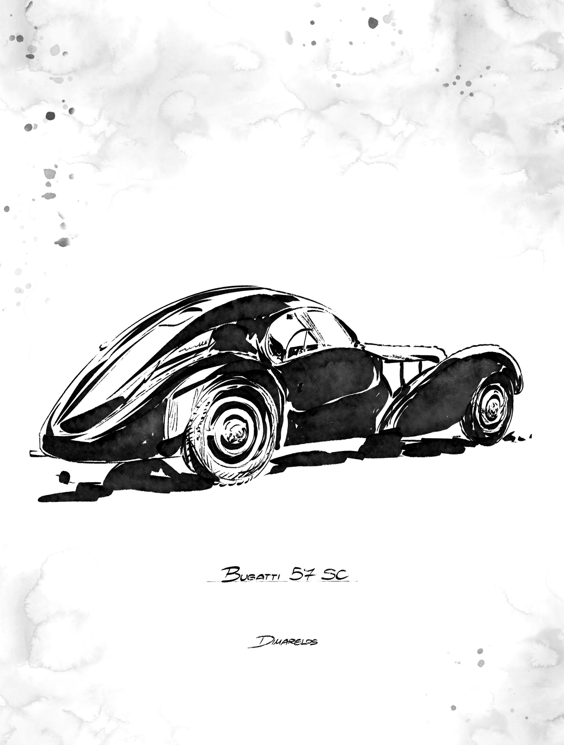 image for MANCODE Art | Bugatti 57 SC