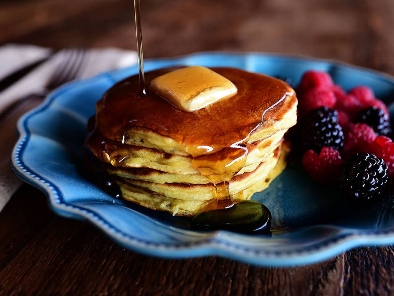 image for Αφράτα Pancakes με γιαούρτι στραγγιστό