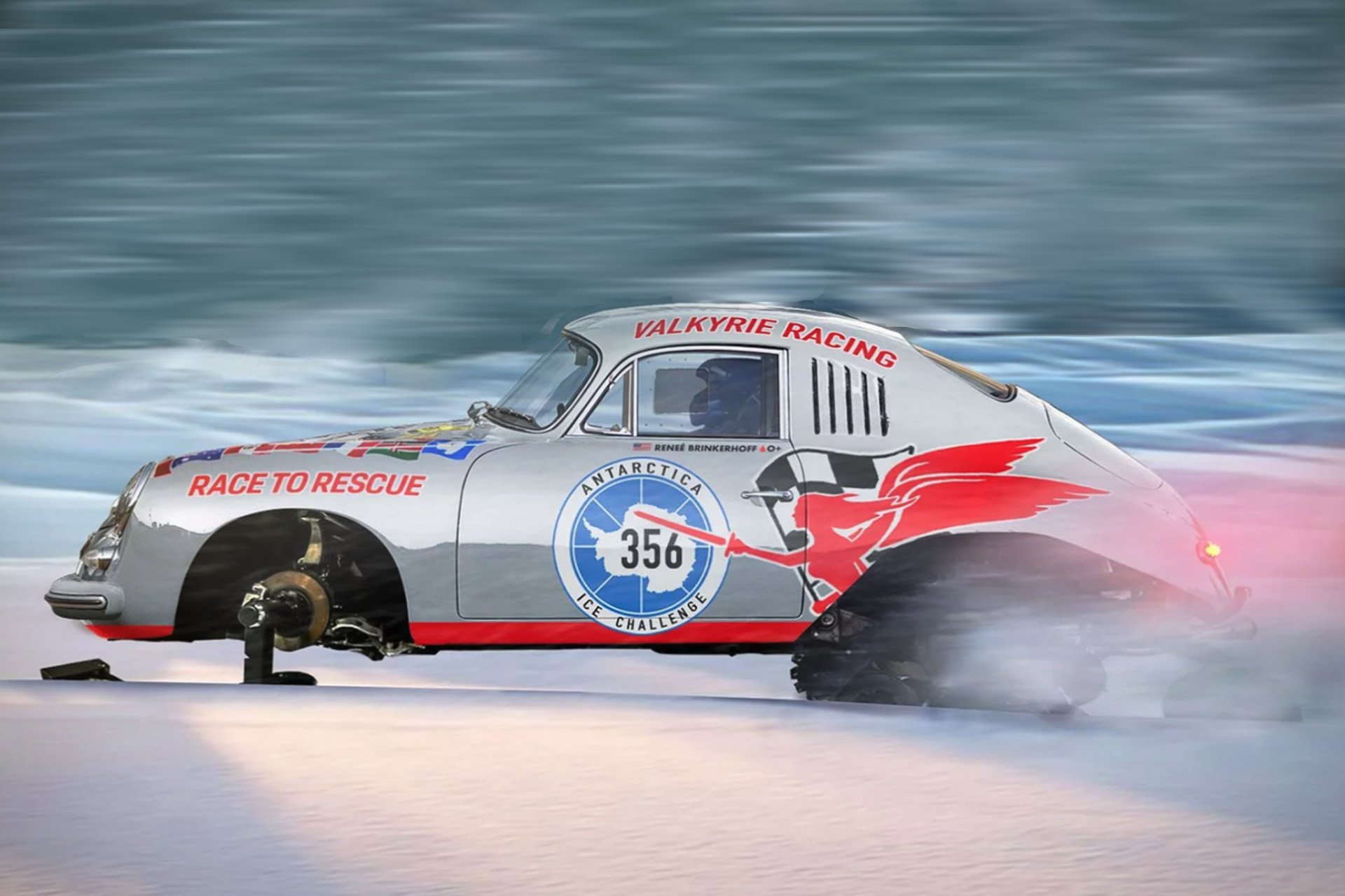 image for A custom-made 356A for a mission in Antarctica