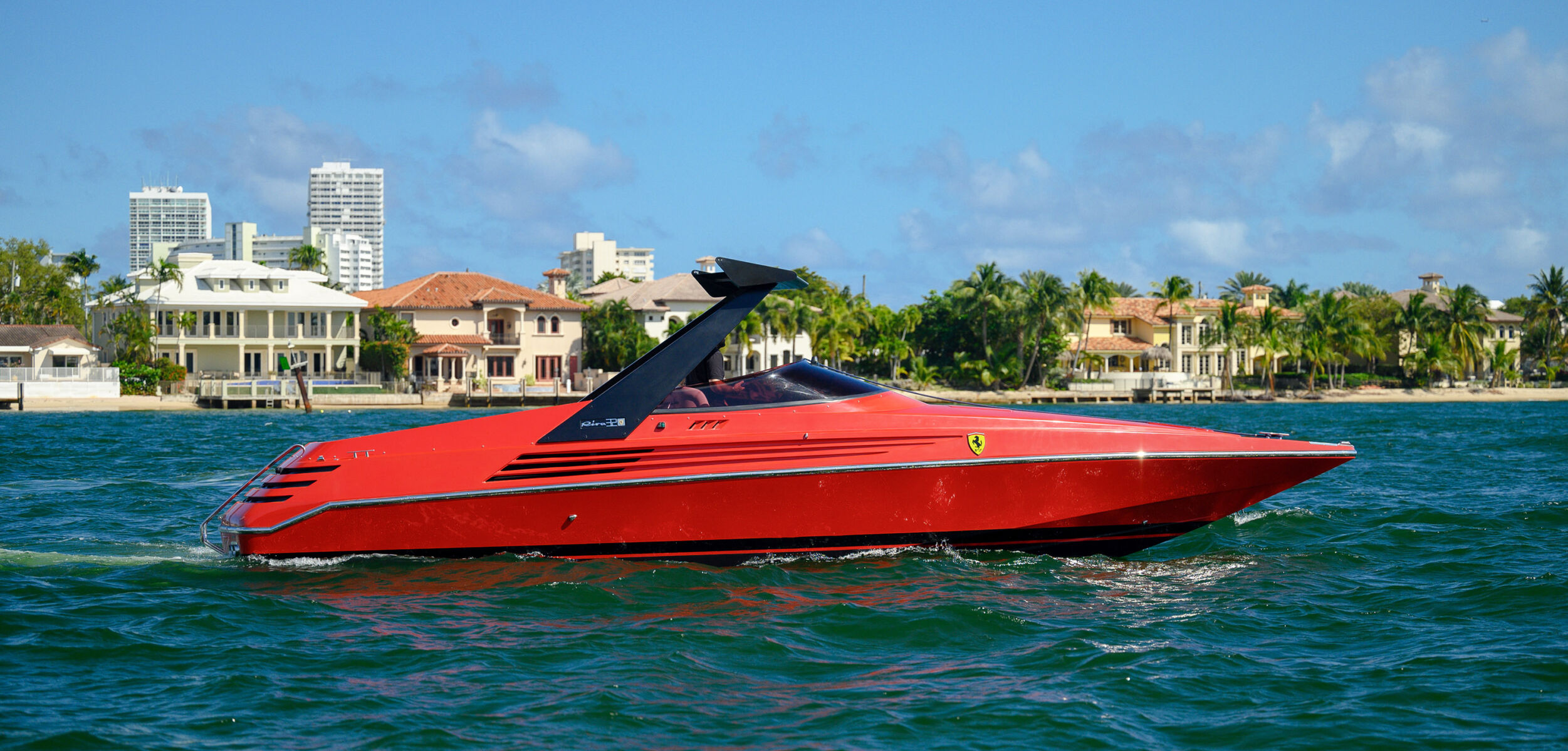 image for A Ferrari speedboat by Riva