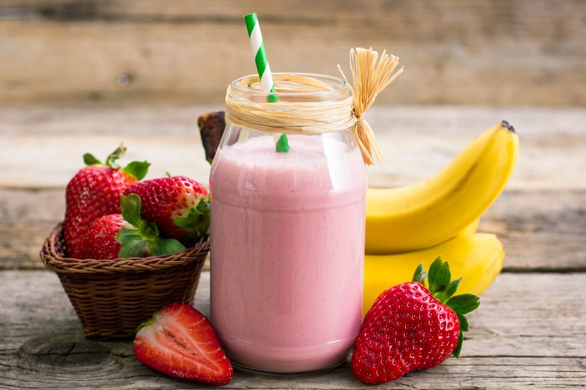 image for Smoothie γιαουρτιού με φρούτα