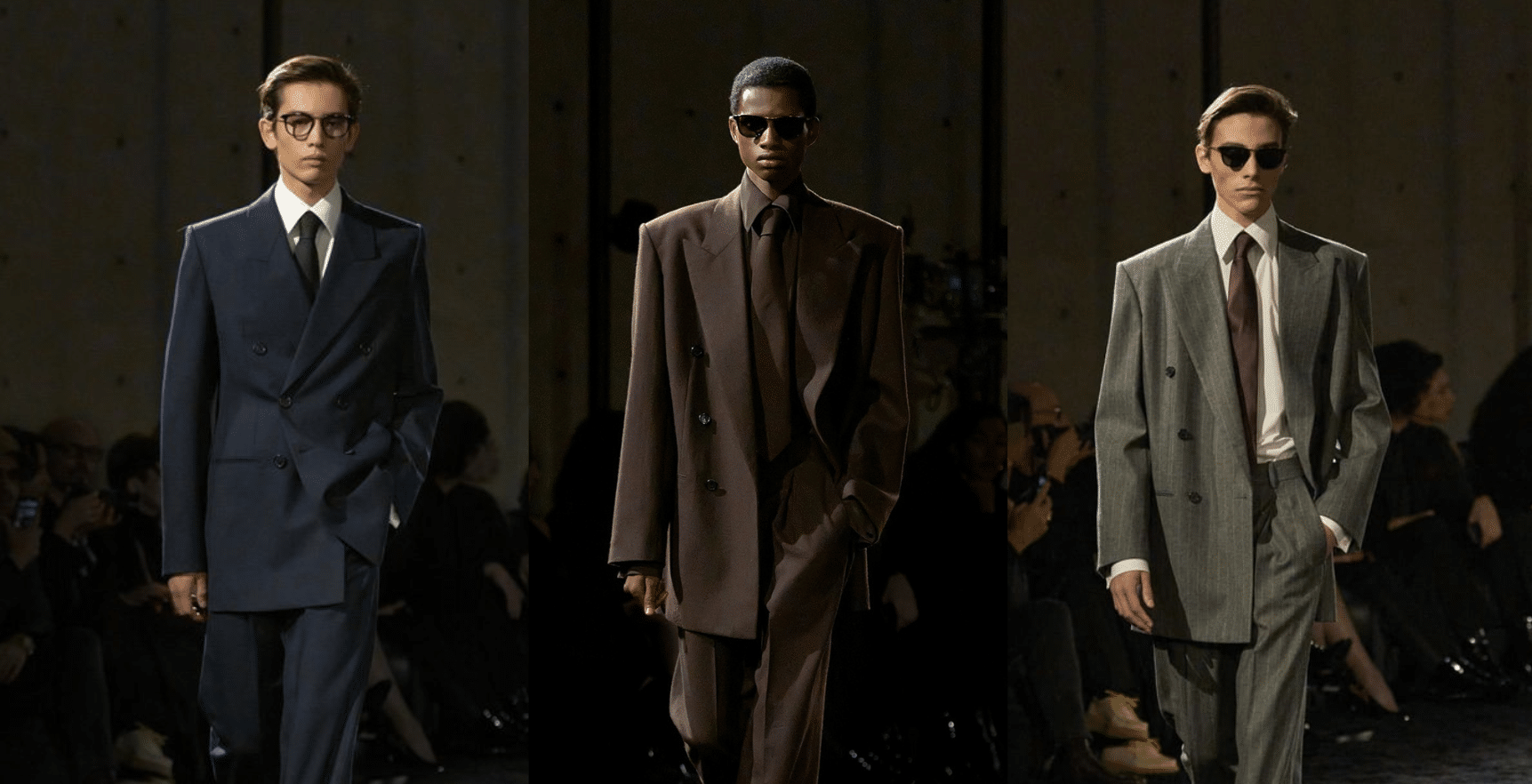 image for Saint Laurent secret menswear show
