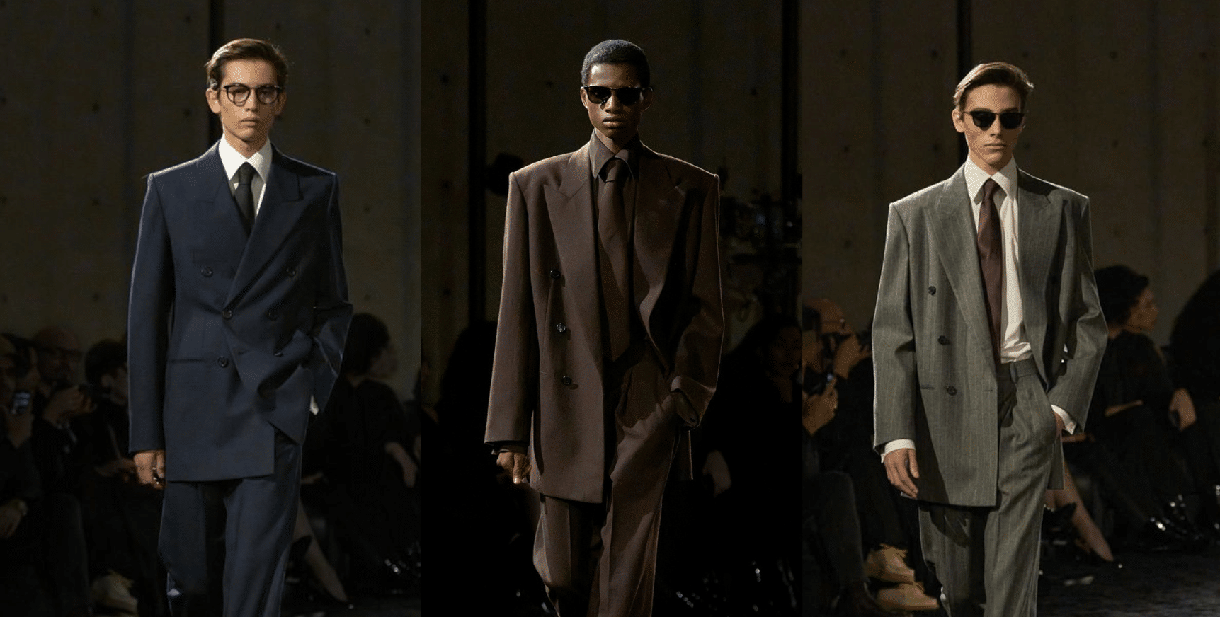 image for Saint Laurent secret menswear show