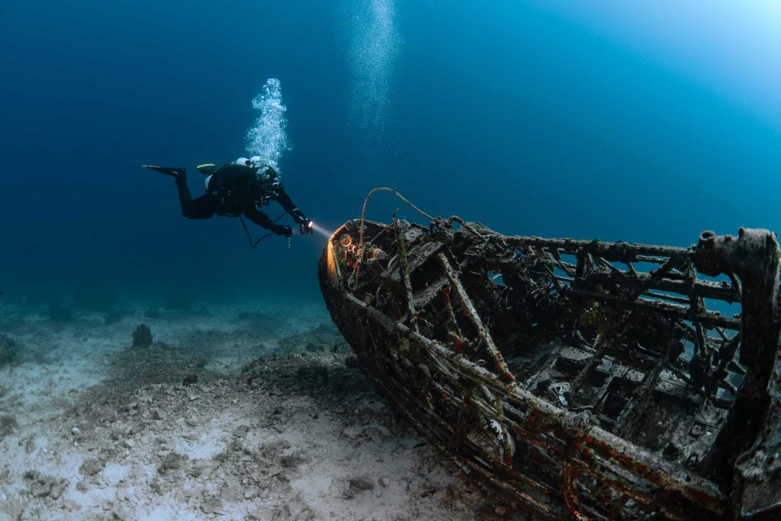 image for Diving in history