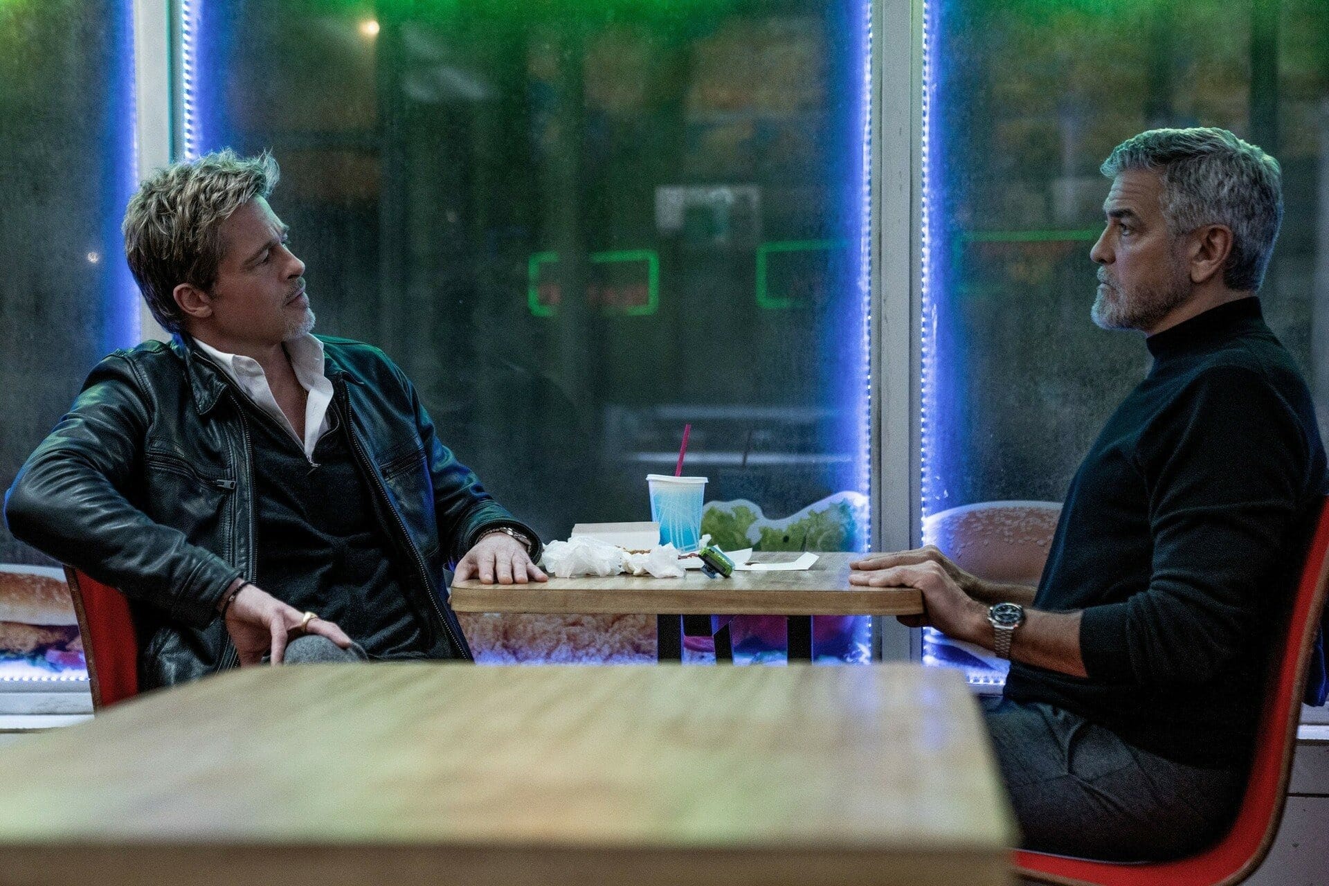 image for Clooney & Pitt are “Wolfs”