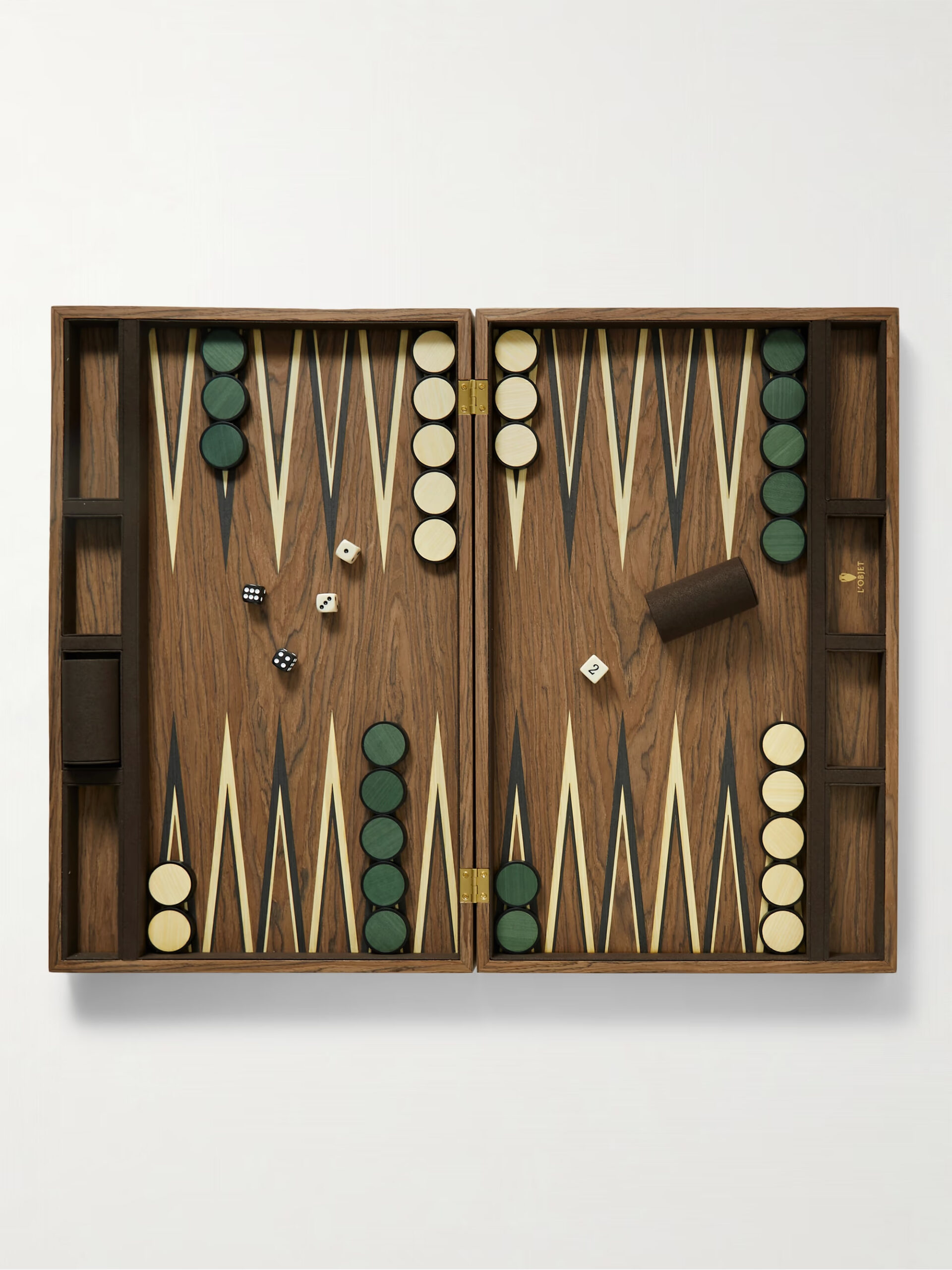 image for Matis Backgammon Set by L’Objet