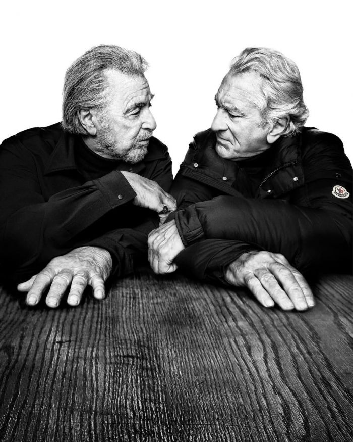 image for Al Pacino and Robert De Niro for New Moncler Campaign