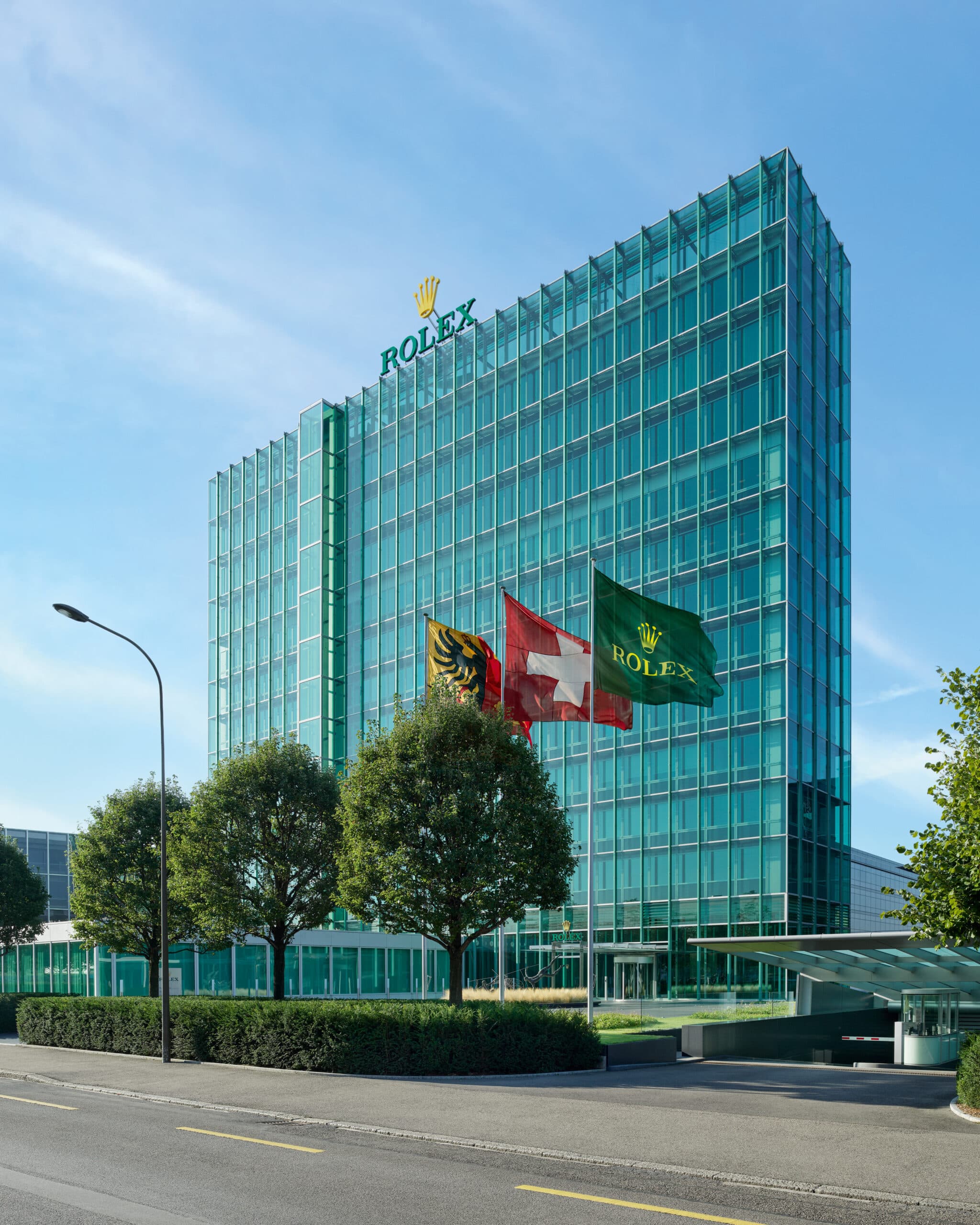 ACA Rolex Headquarters, exterior architecture.